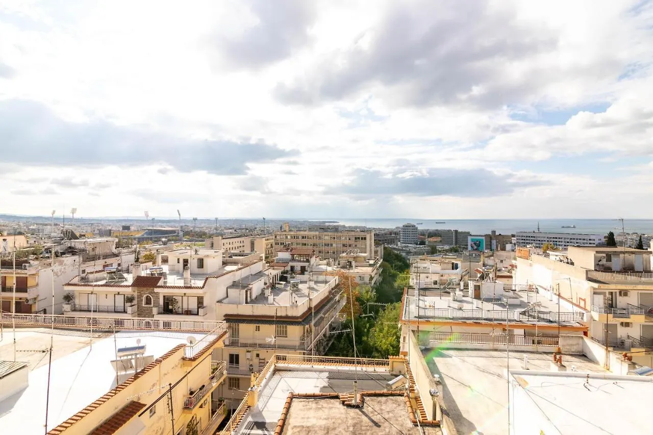 شقة F & B Collection- 360 View Tiny Penthouse سالونيك اليونان